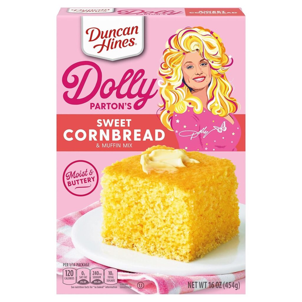 Best Cornbread Mix – Duncan Hines Dolly Parton’s Sweet Cornbread & Muffin Mix, 16 oz. Review