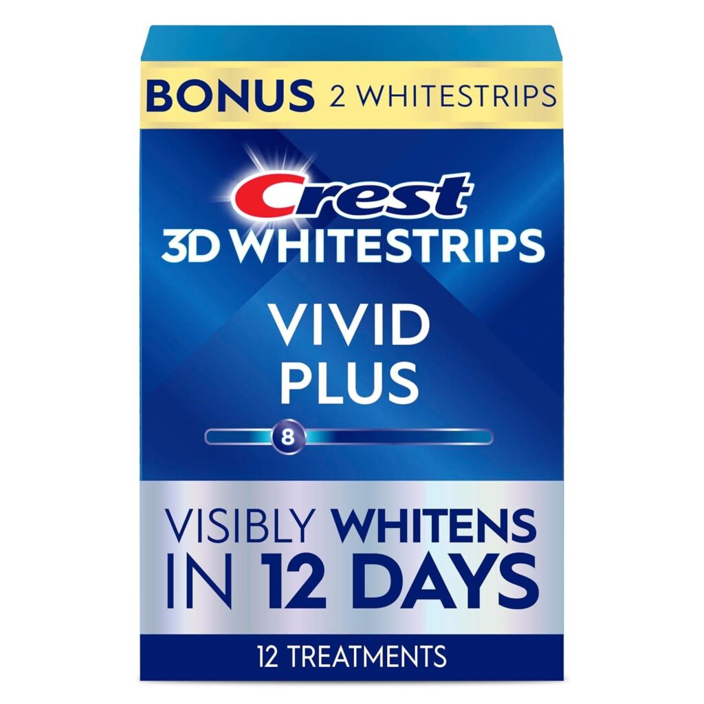 Best Teeth Whitening – Crest 3D Whitestrips Vivid Plus Review