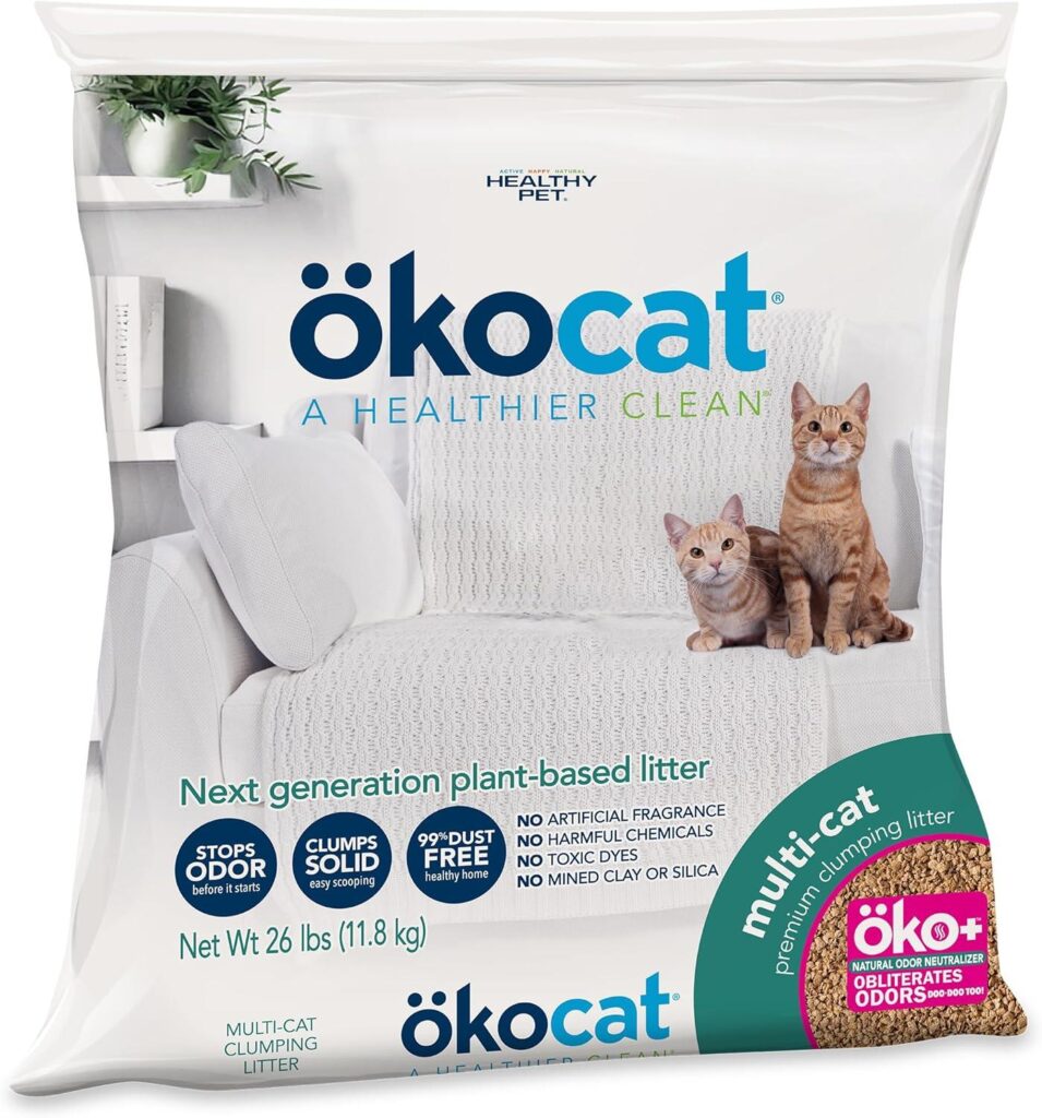 Best Cat Litter – ökocat Multi-Cat Wood Clumping Cat Litter Review