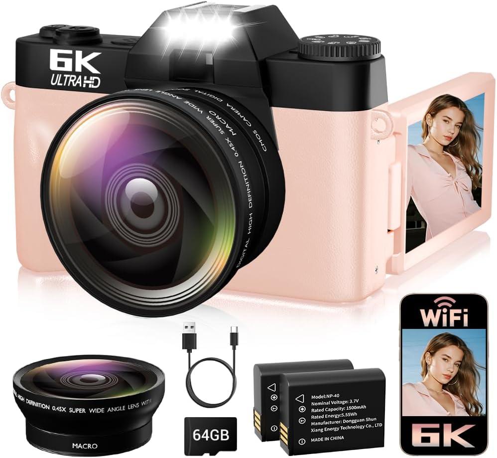 Best Compact Camera – 6K Digital Camera for Beginners Review