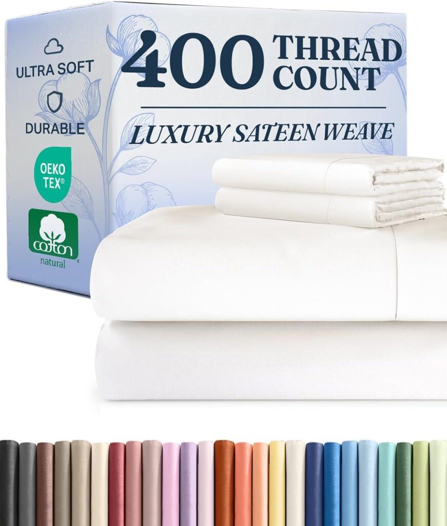 Best Bed Sheets – CGK Unlimited 400 Thread Count Cotton Set Review