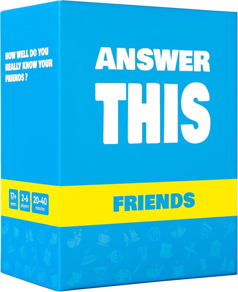 Best Party Game – Answer This – Friends Review