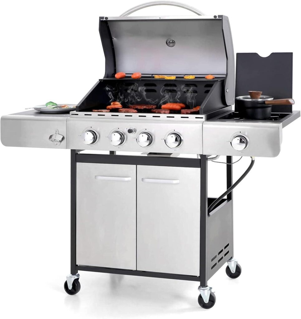 Best BBQ Grill – Sophia & William 4-Burner Propane Gas BBQ Review