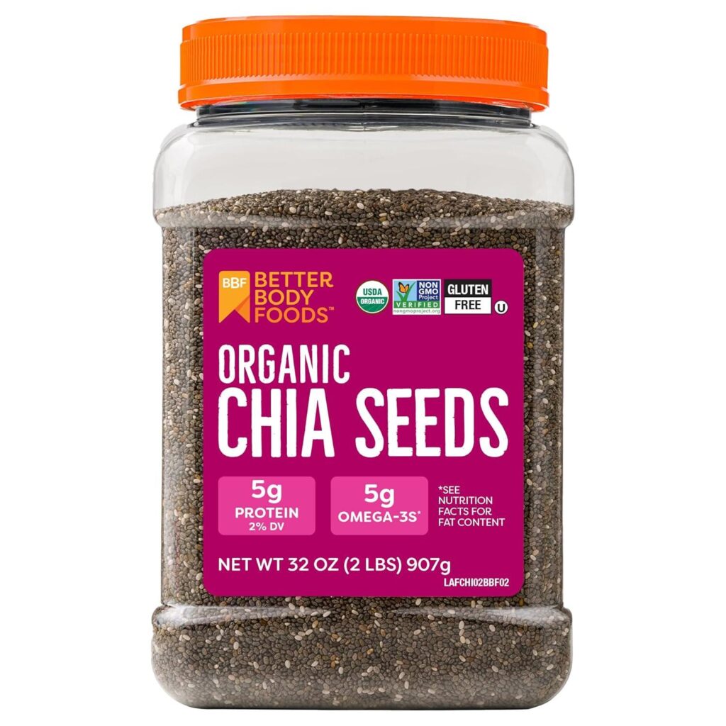 Best Chia Seeds – BetterBody Foods Organic Chia Seeds Review