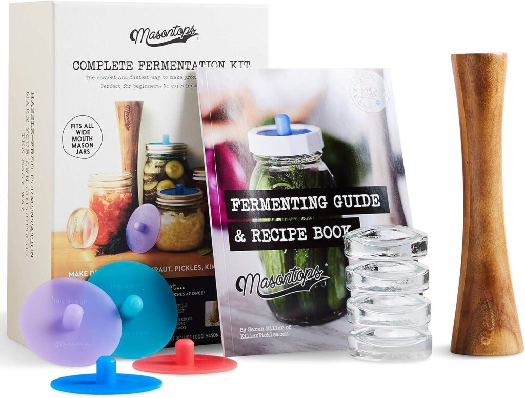 Best Fermentation Kit – Masontops Complete Mason Jar Fermentation Review