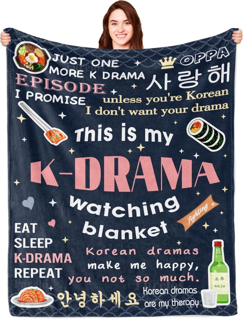 Best K Drama Blanket – Korean Drama Gifts for Women Review