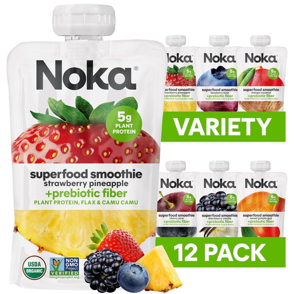 Best Healthy Snack – Noka Superfood Fruit Smoothie Pouches Review