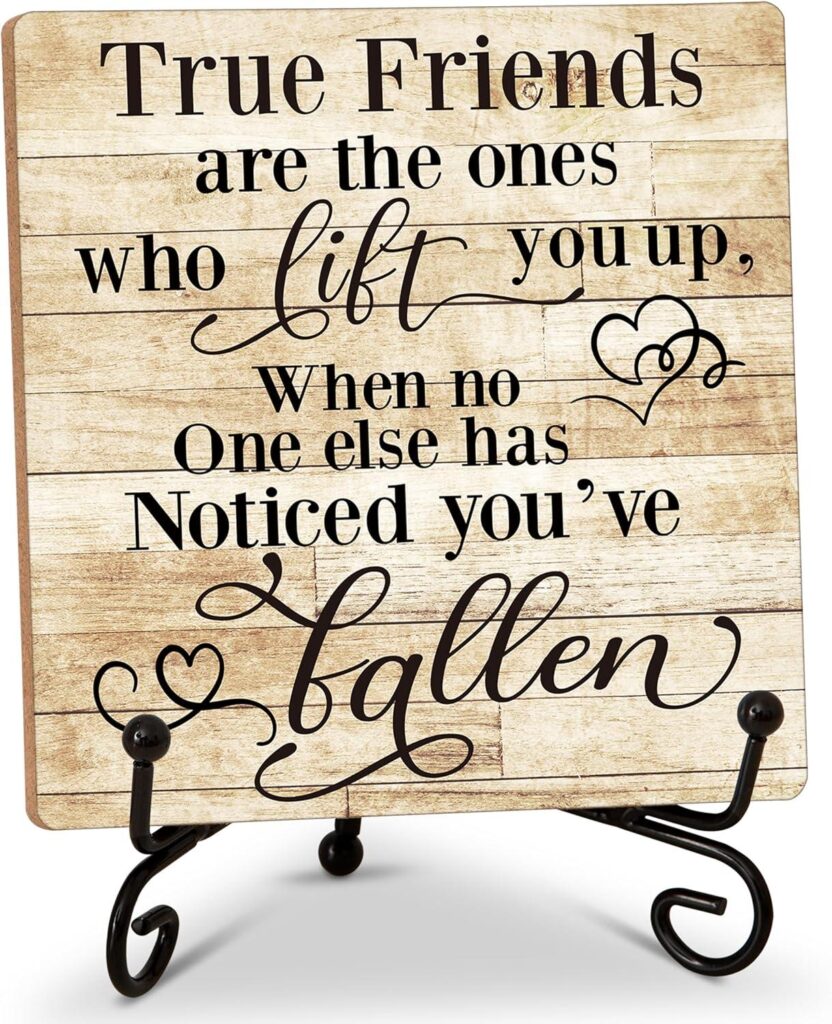 Best Home & Kitchen – Inspirational Friendship Quotes Desk Decor Review