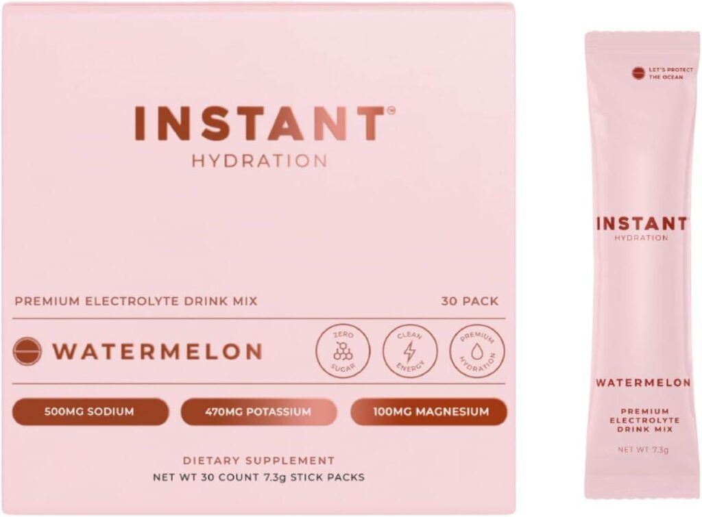 Best Electrolyte Powder – Instant Hydration Watermelon Drink Mix Review
