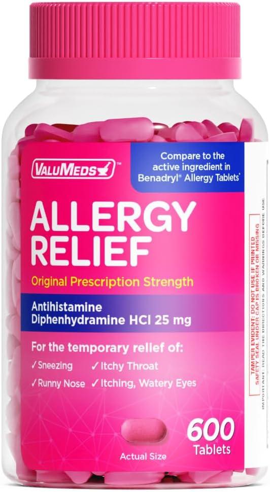 Best Allergy Medicine – ValuMeds Diphenhydramine HCl Review