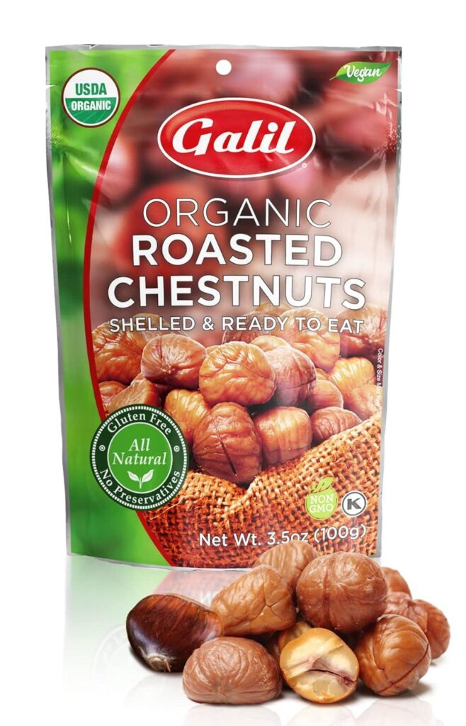 Best Snacks – Galil Organic Roasted Chestnuts 3.5oz Bag Review