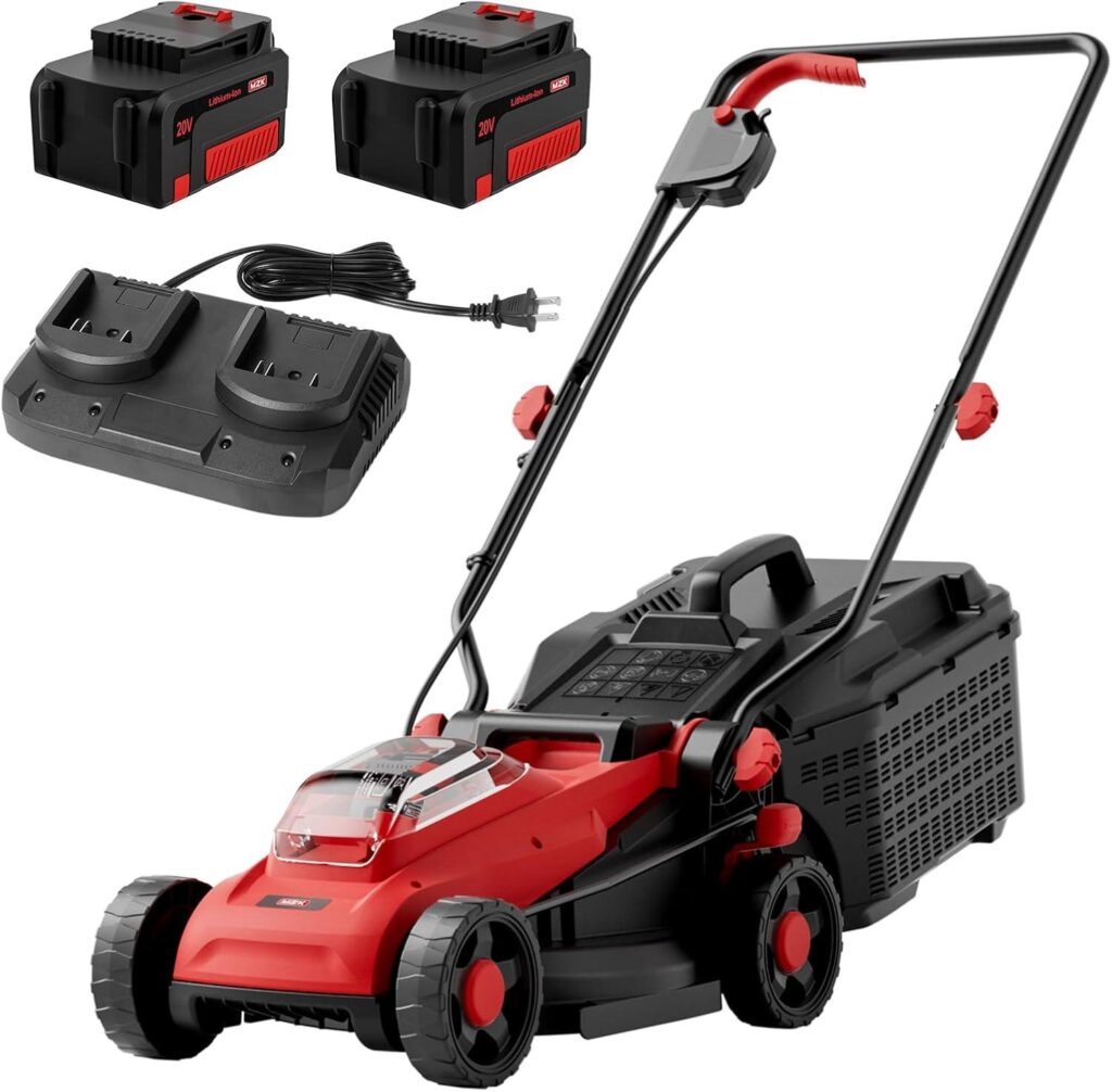 Best Lawn Mower – MZK 20V 13″ Electric Cordless Mower Review