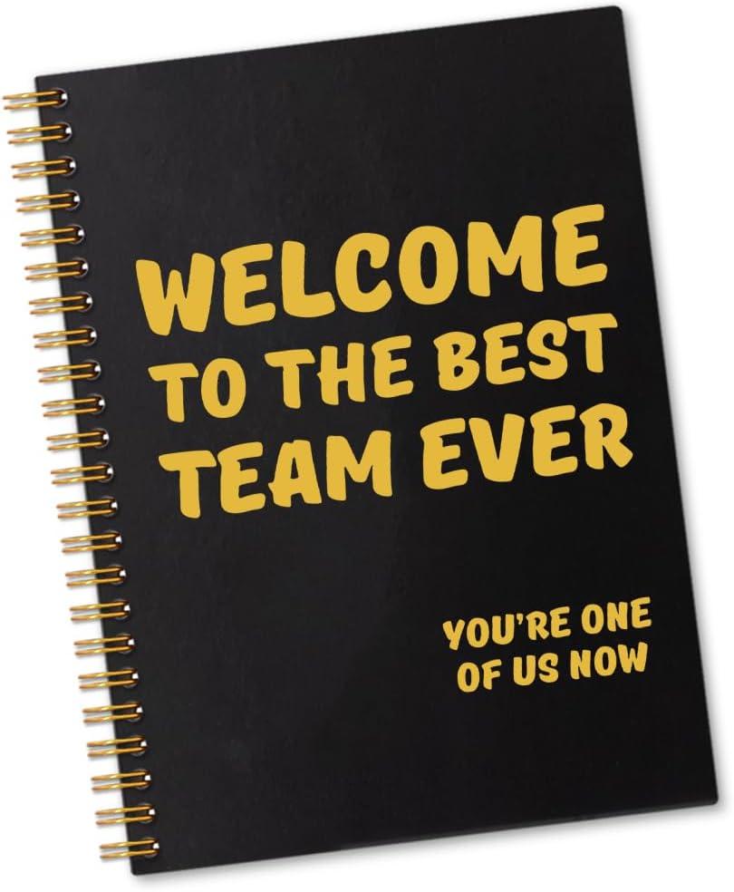 Best Office Gift – Welcome to The Best Team Ever Spiral Notebook Review
