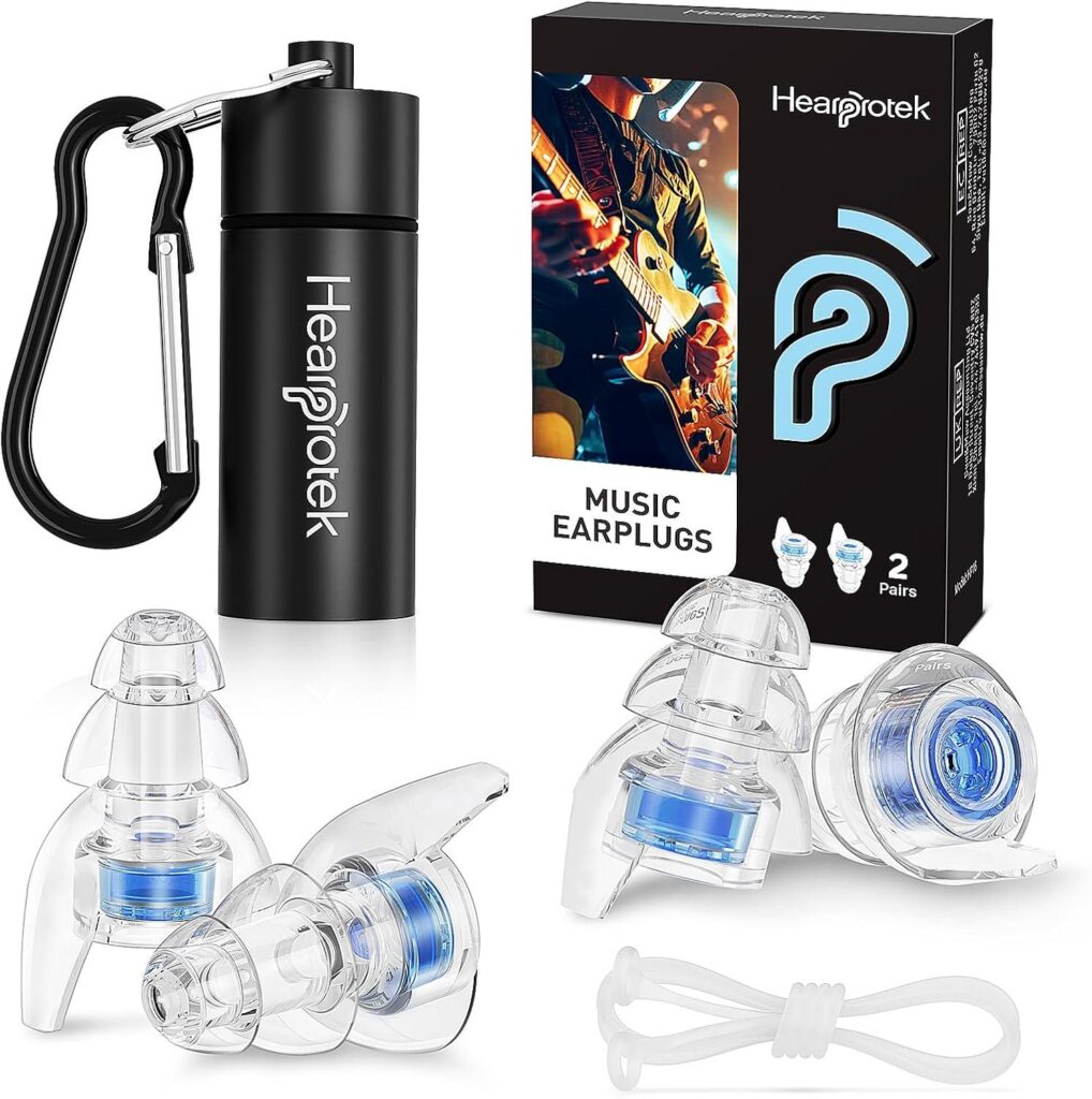 Best Earplugs – Hearprotek Concert Ear Plugs, Noise Reduction Review