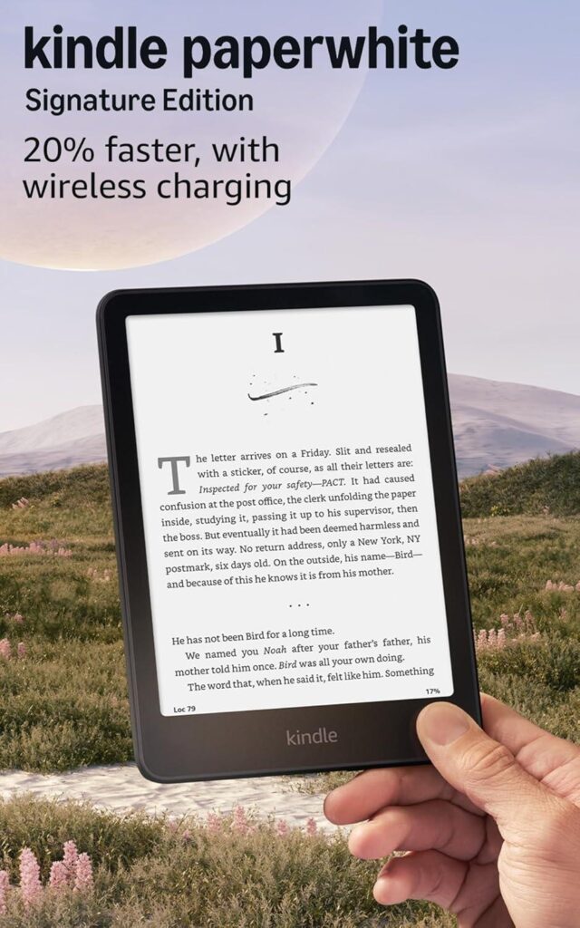 Best E-Reader – Amazon Kindle Paperwhite Signature Edition Review