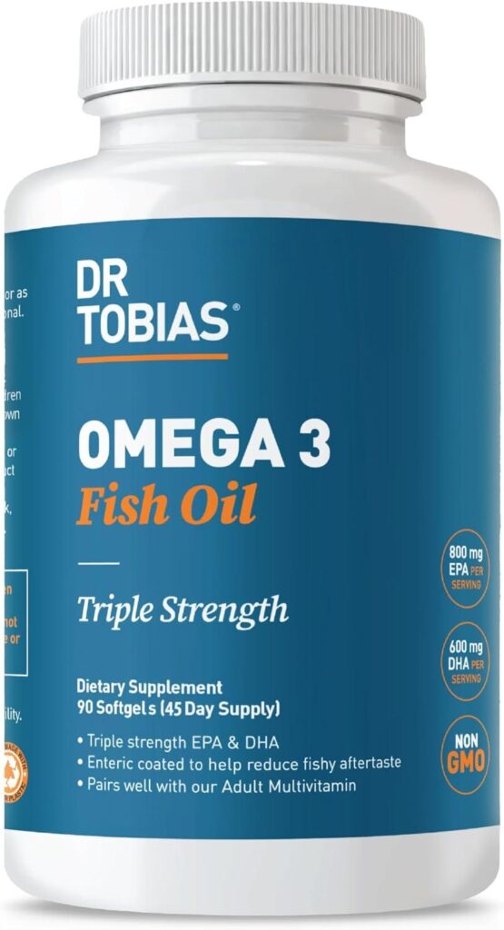 Best Omega 3 Supplement – Dr. Tobias Fish Oil 2000mg Review