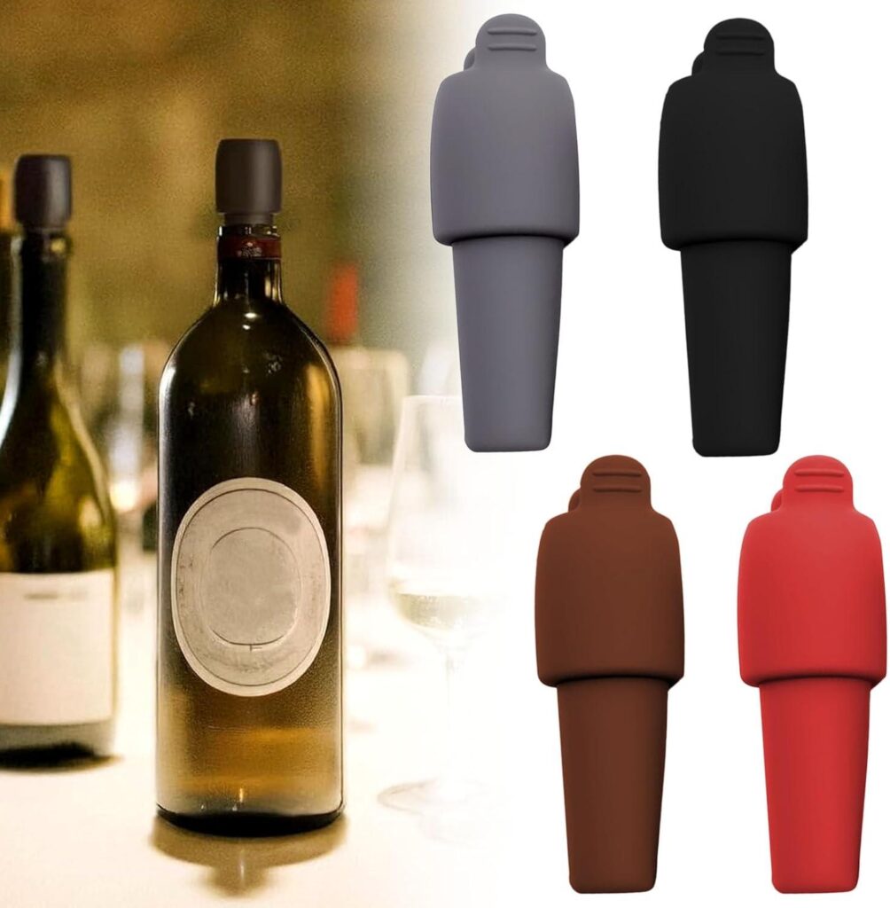 Best Home & Kitchen – Silicone Wine Stopper for Wine Bottles Review