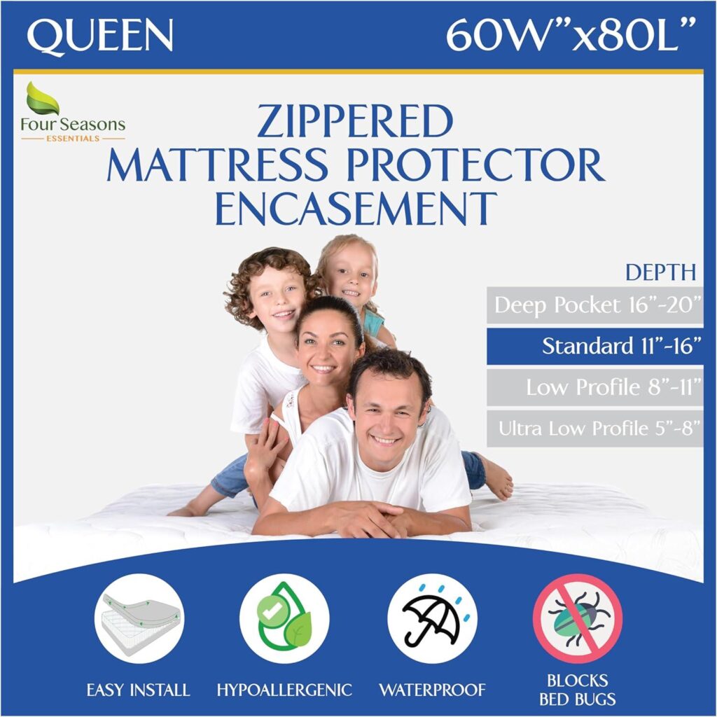 Best Mattress Protector – Queen Size Bedbug Waterproof Cover Review