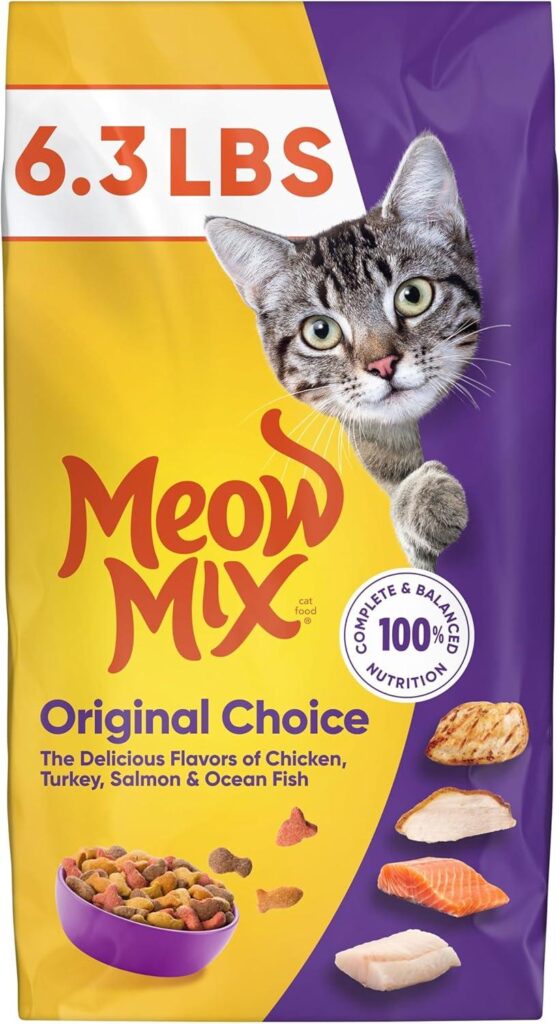 Best Dry Cat Food – Meow Mix Original Choice, 6.3 Pound Bag Review
