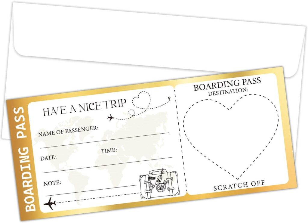 Best Travel Ticket – Golden Plane Tickets Scratch & Reveal Gift Review