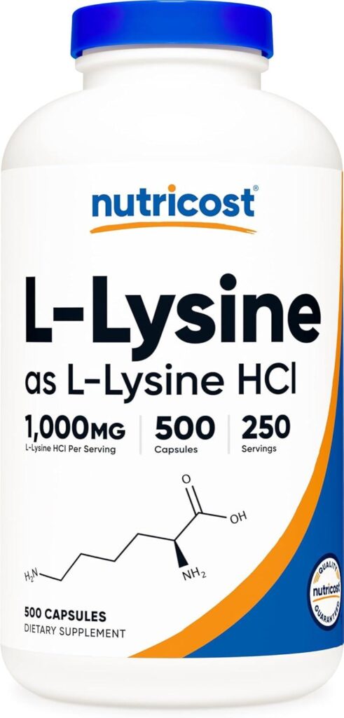 Best L-Lysine Supplement – Nutricost L-Lysine 1000mg Review