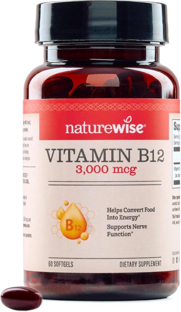 Best Energy Supplement – NatureWise Vitamin B12 3000 mcg Review