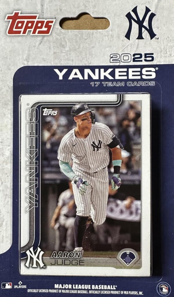 Best Sports Collectible – New York Yankees 2025 Topps Card Set Review