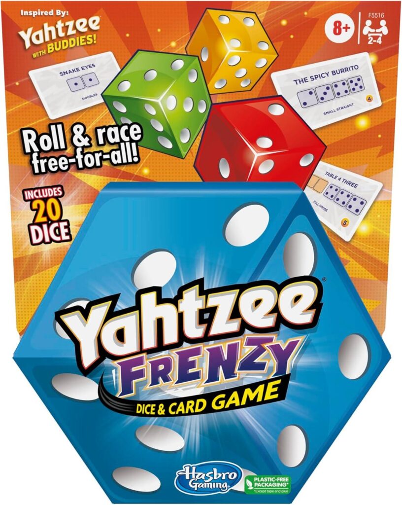 Best Family Game – Hasbro Gaming Yahtzee Frenzy Review