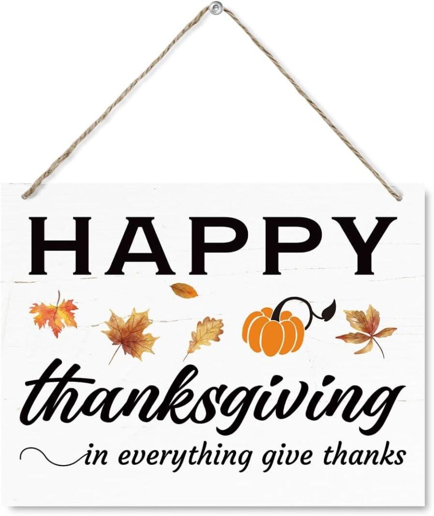 Best Home Decor – Thanksgiving Decor, Happy Thanksgiving Sign Review