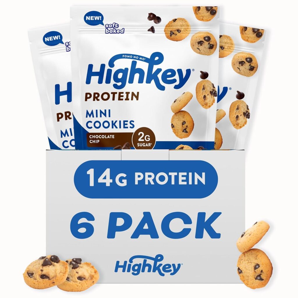 Best Keto Snack – HighKey Mini Protein Cookies, Soft Baked Review