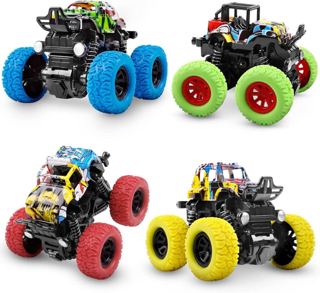 Best Toy Cars – M SANMERSEN Monster Truck Toys for Ages 2-4 Review