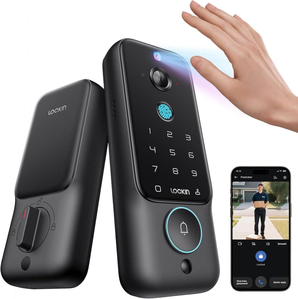 Best Smart Lock – Lockin Veno Plus Smart Lock with Camera Review