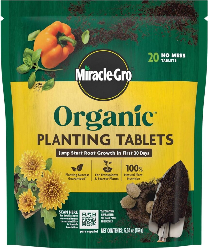 Best Organic Plant Food – Miracle-Gro Planting Tablets Review