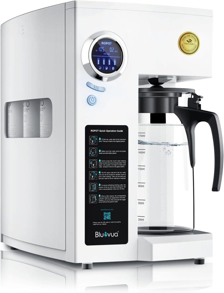 Best Water Purifier – Bluevua RO100ROPOT Countertop Filter Review