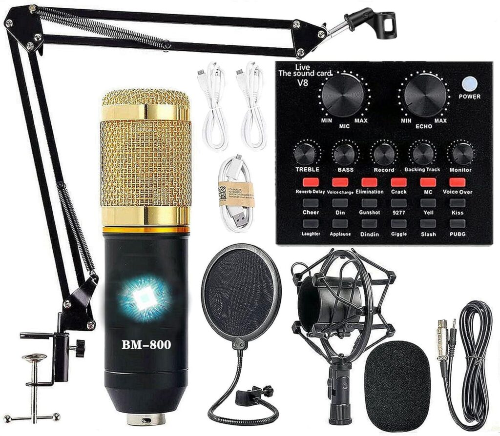 Best Podcast Equipment – BM-800 Studio Bundle with Voice Changer Review