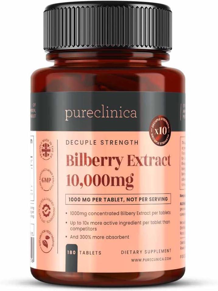 Best Bilberry Supplement – pureclinica Bilberry Extract Review