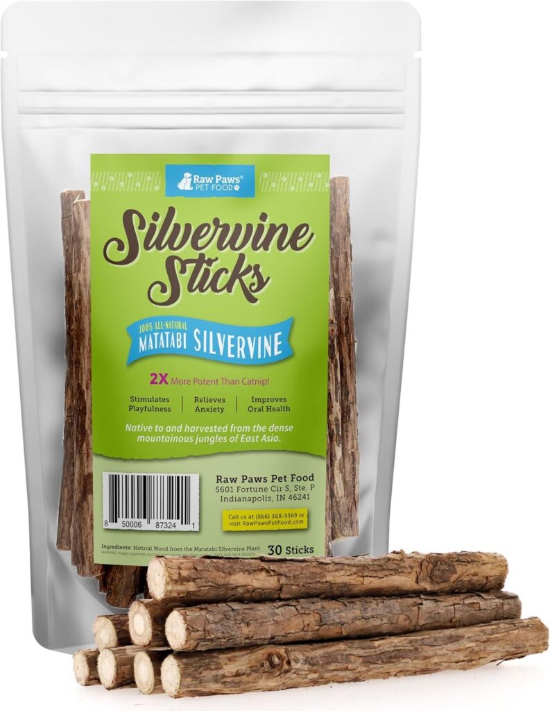 Best Cat Toy – Raw Paws Silvervine Sticks for Cats (30 Pack) Review