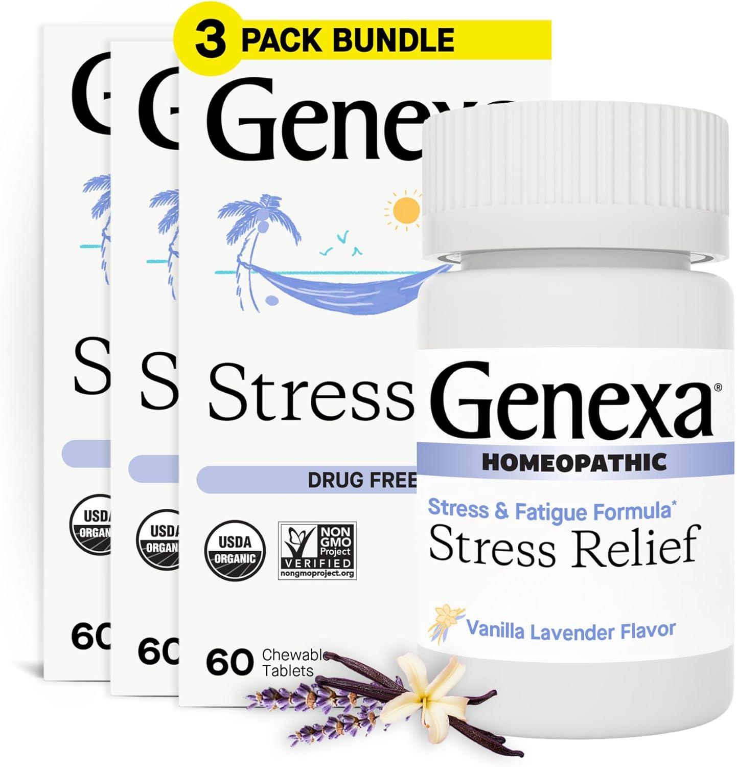 Natural Vanilla & Lavender Stress Relief Chewables Versus Tested Anxiety Soothers...Discover Here!