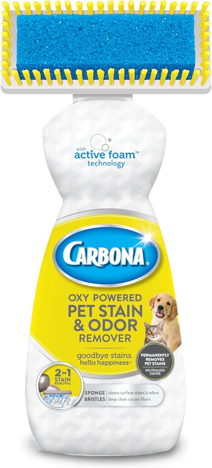 Carbona Odor Test vs. Carpet Cleaners… Pets Love Surprising Power!