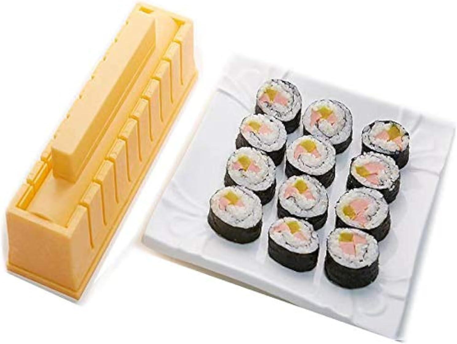 YUHE Sushi Maker Tested Versus DIY Sushi Round Mold Benefit
