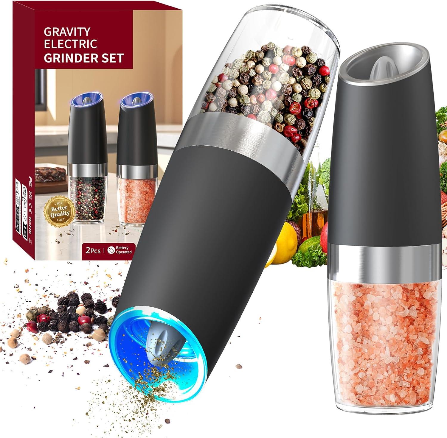 Circle Joy Salt Grinder Tested Versusmanual PepperFun...Home Kitchen Seasonal Twist!