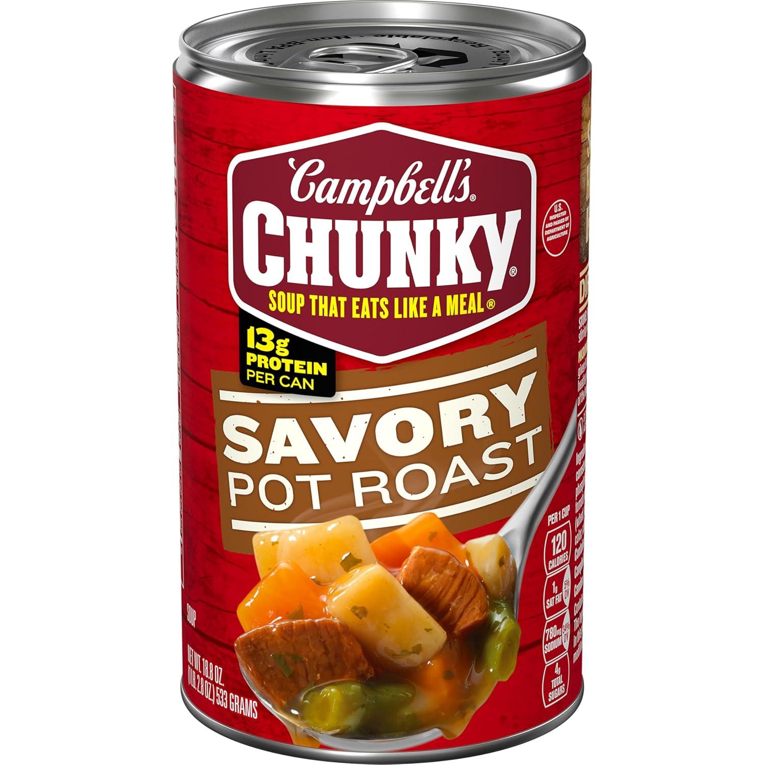 Chunky Roast Soup Versus Savory: Tested Can Insights... Both Are Tasty!