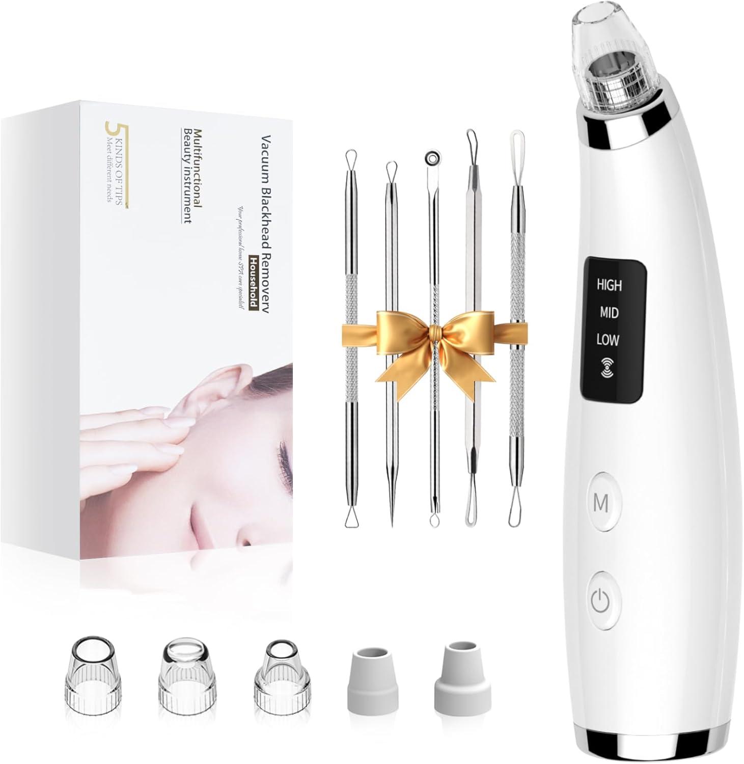 Pore Vacuum Showdown: Tested 3 suction levels, comparing extractor benefits for blackhead removal… seasonal perfection!