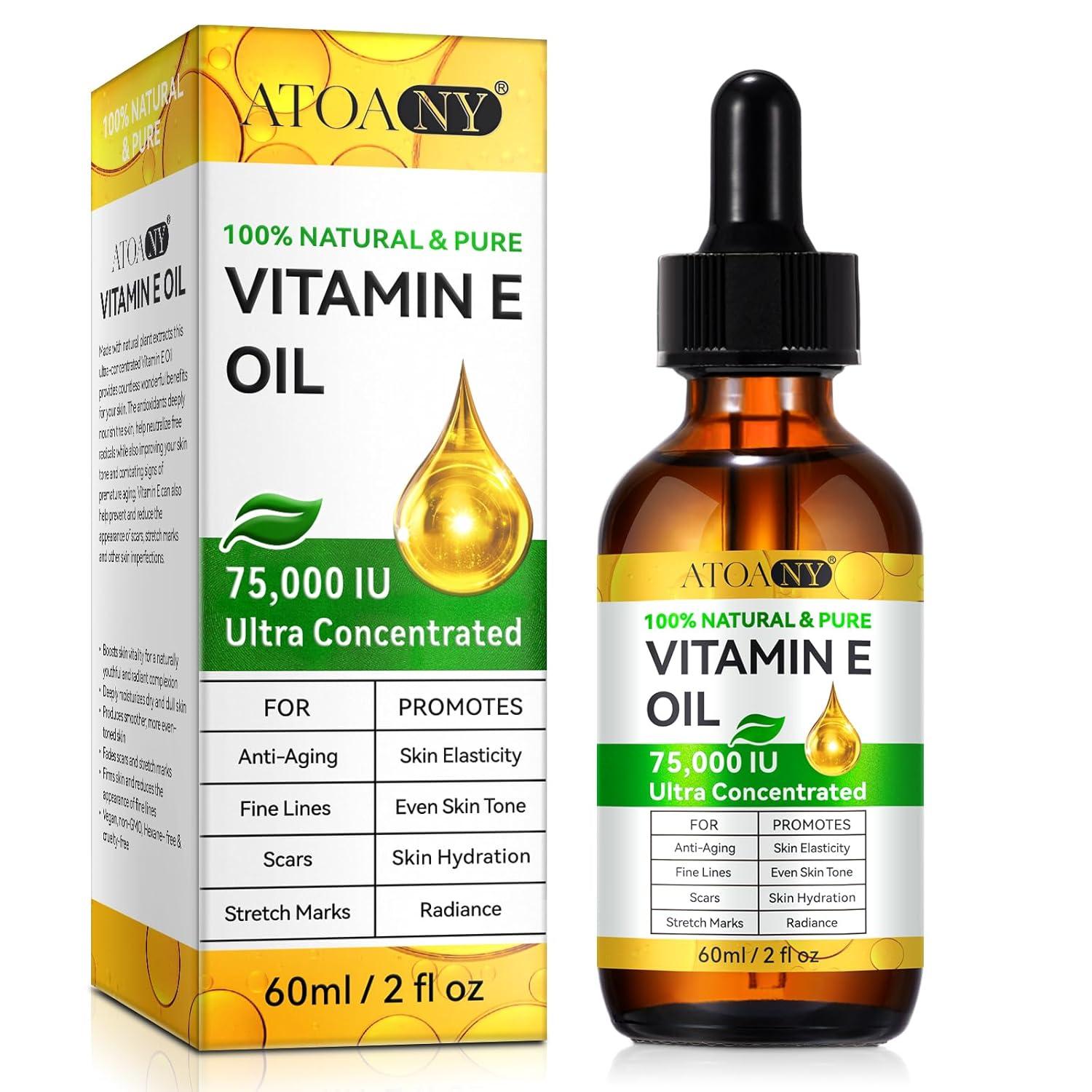 Pure Vitamin E Oil: Face Scars vs Whole Body Moisturizer, Tested Benefits... 48_chars