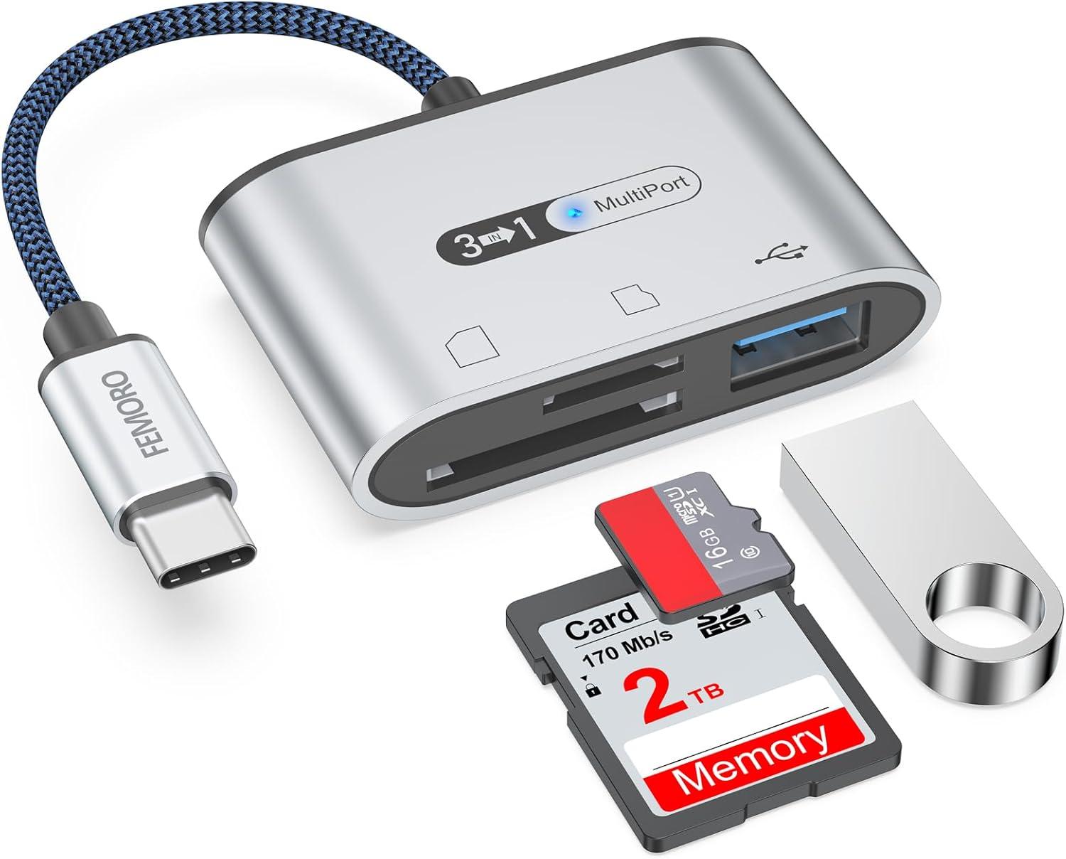 Readyd sticky SD Card Reader Versus 2TB tested 5Gbps: Type C Benchmark Insights