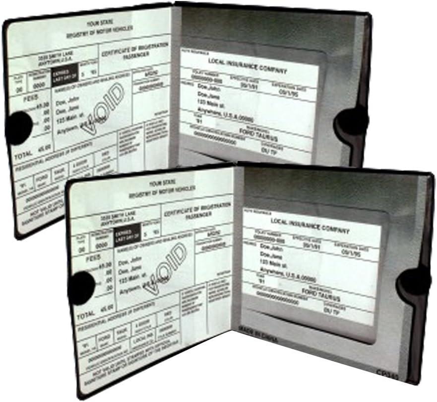 Essential Auto Insurance Register Holder, tested Versus Bundle: Strong Closure Convenience...Use Case Informed Choice!