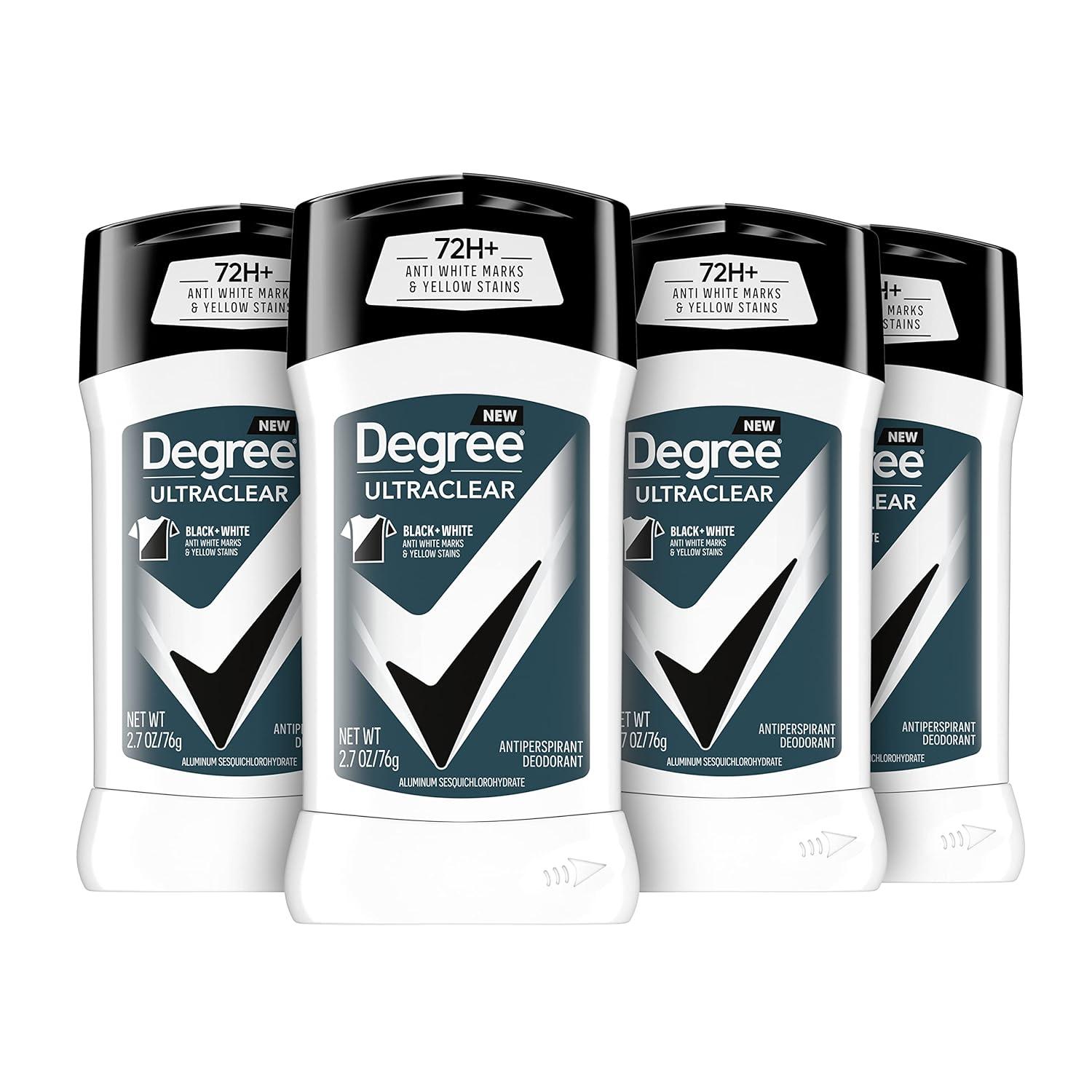 Degree Men UltraClear Black + White, MotionSense vs Sweat Odor Protection... Surprising 72-Hour Test