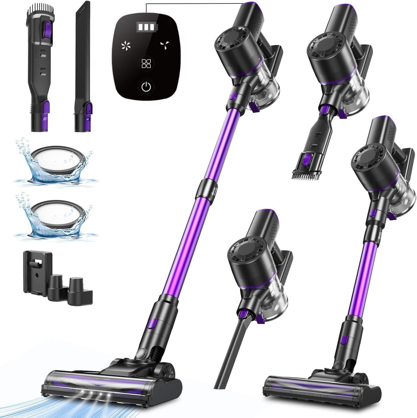 25Kpa tested Versus Carpet Use Case... Purple StickVac insight