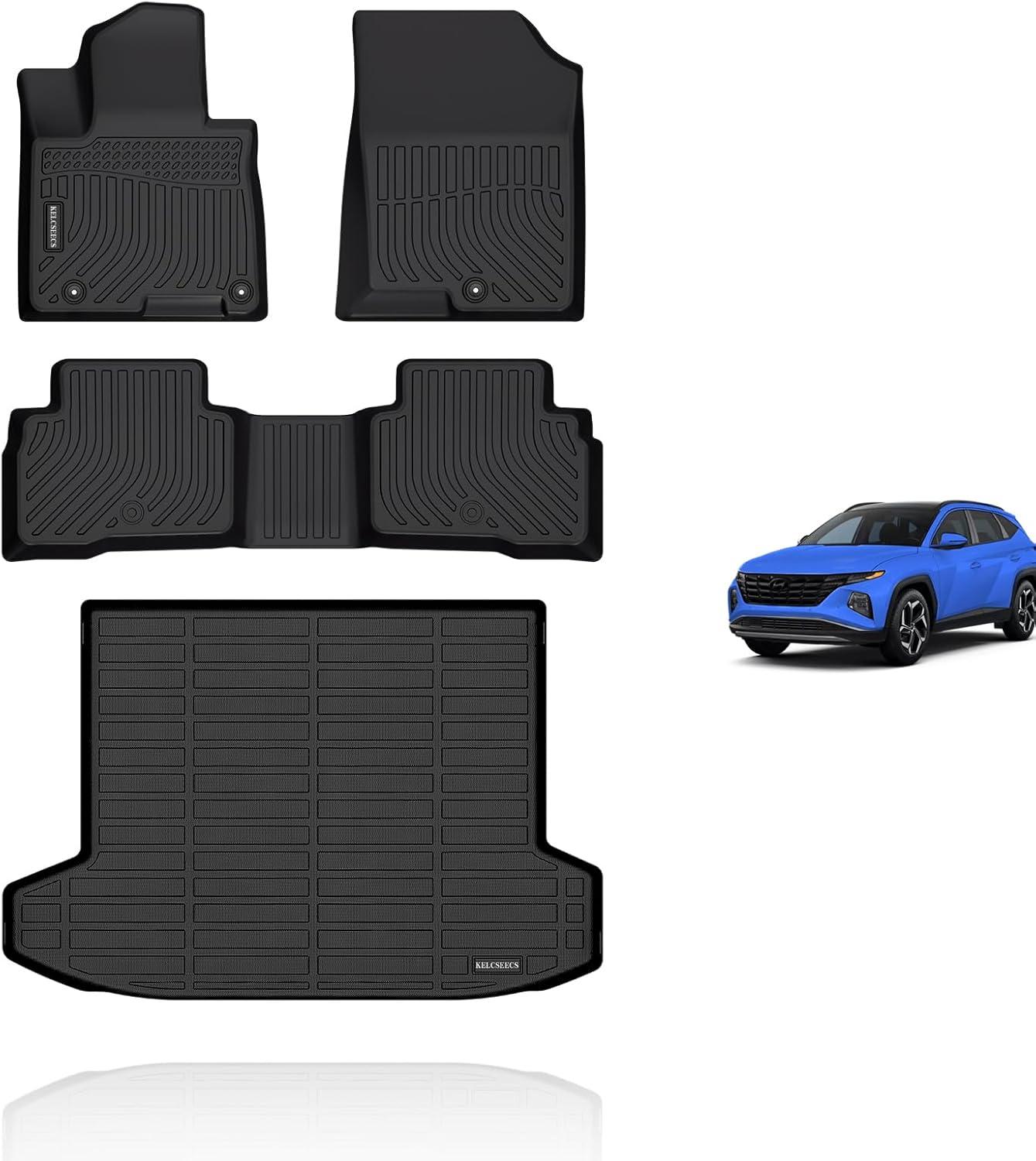 Hyundai Tucson mats: Tested Liners vs Floor Mats for Tough Use Cases... Black choice is surprising!