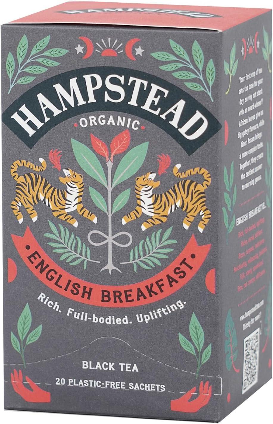 English Breakfast Sachet Showdown: 20 Bags, 0.02 Pound Surprise!
